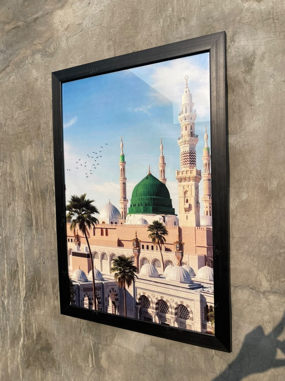 Masjid-e-Nabawi Premium Wall Art 21x30 Inc