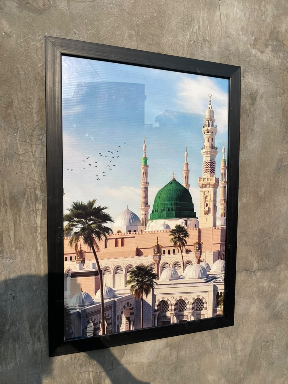 Masjid-e-Nabawi Premium Wall Art 21x30 Inc